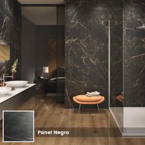 Panel Lastre PVC - Negro