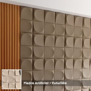 Piedra Artificial Futurista