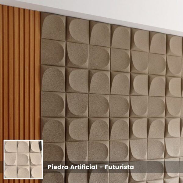 Piedra Artificial Futurista