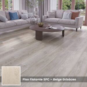 Piso F. SPC - Beige Grisáceo