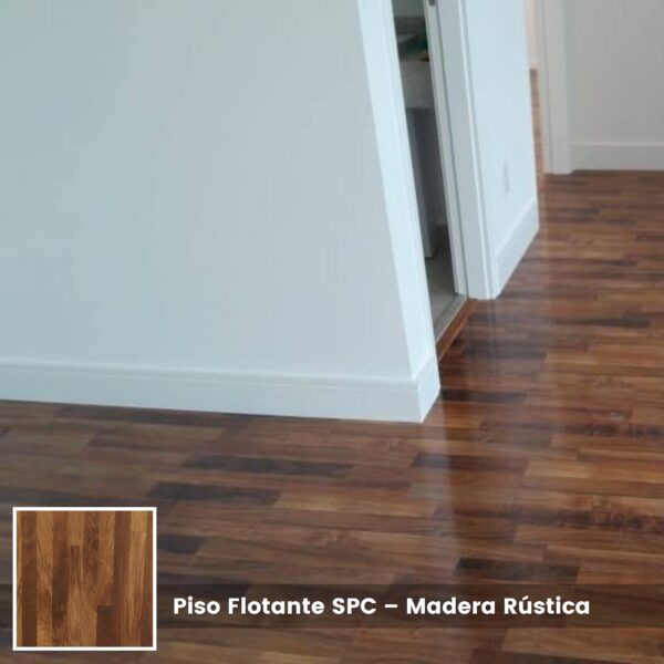 Piso F. SPC - Madera Rústica