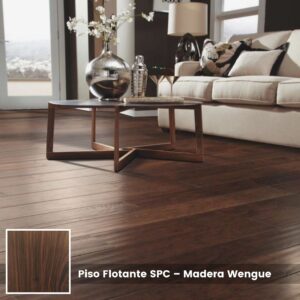 Piso F. SPC - Madera Wengue