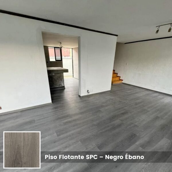 Piso F. SPC - Negro Ébano