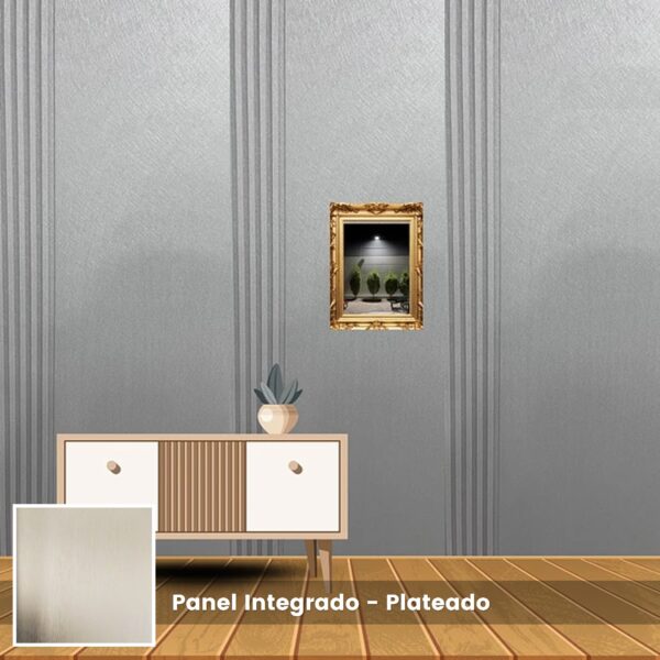 Panel Integrado Plateado
