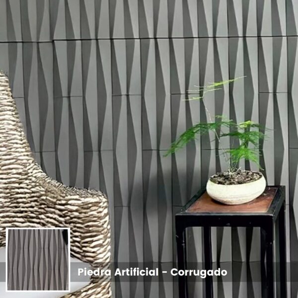 Piedra Artificial - Corrugado