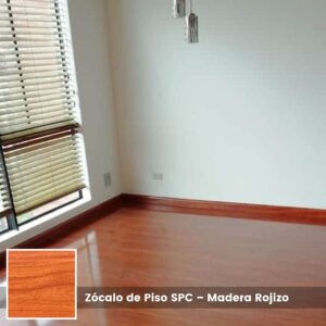 Zócalo de Piso - Madera Rojizo