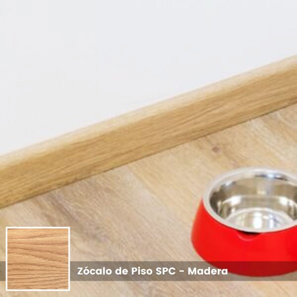 Zócalo de Piso - Madera Claro